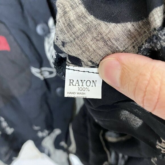 CUPCAKE Crinkle Rayon Coat Jacket Wearable Art Small - Picture 7 of 7